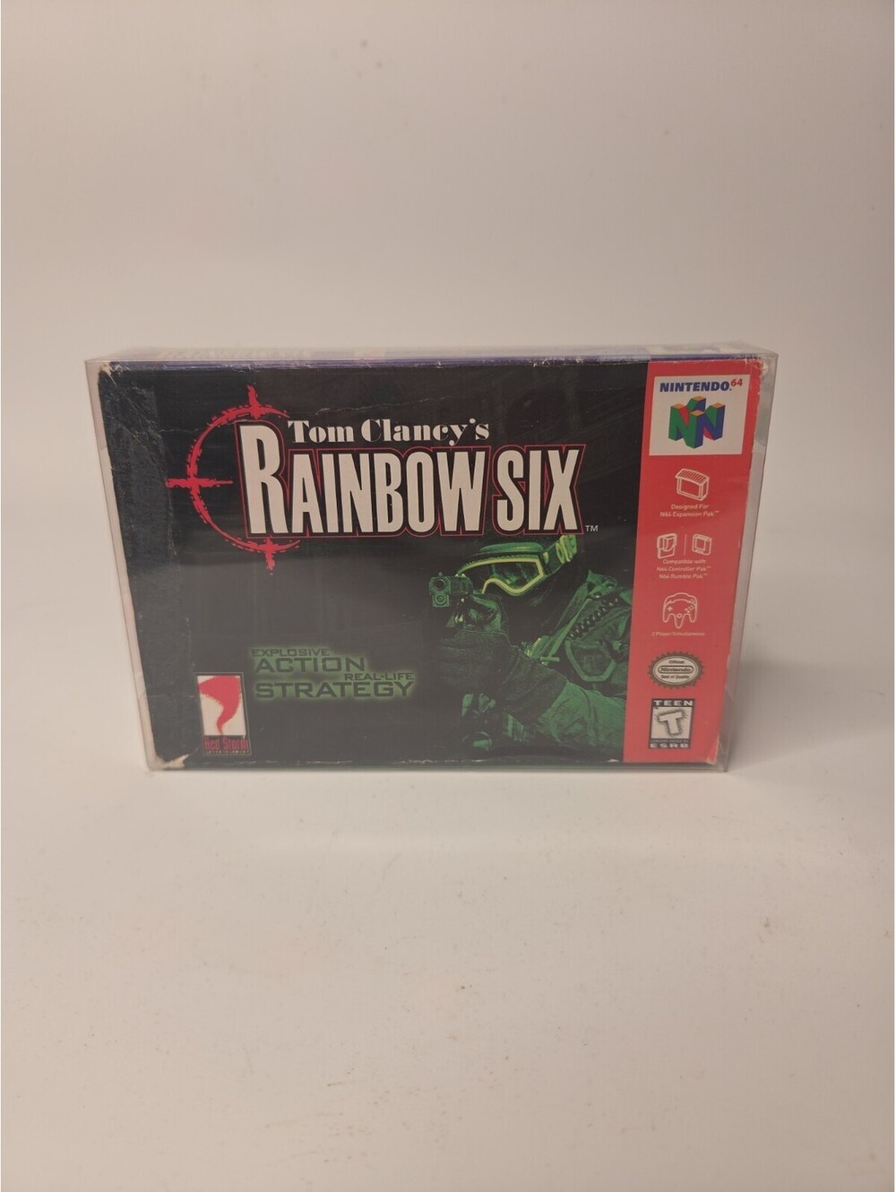 Tom Clancy's Rainbow Six Nintendo 64 CIB W/ Inserts